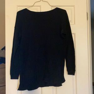 Old Navy - black tunic sweater - Petite Medium